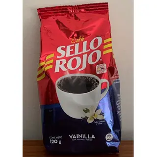 CAFE MOLIDO VAINILLA SELLO ROJO*120G