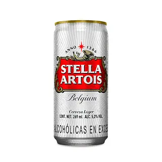 CERVEZA STELLA ARTOIS LATA*269 ML