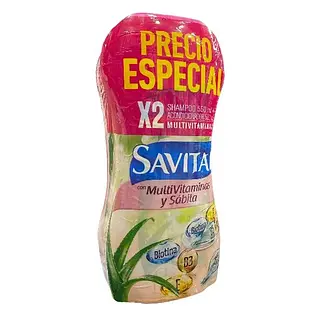 SHAMPOO + ACOND FUSION SAVITAL *550 ML