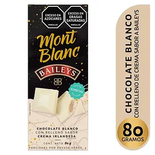 CHOCOLATINA BAILEYS MONTBLANC *80G