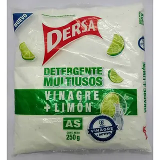 DETERGENTE POLVO LIMON DERSA*250GR