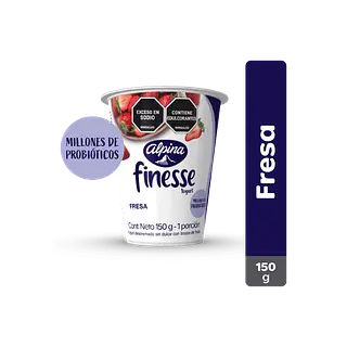 YOGURT FRESA FINESSE ALPINA*150ML