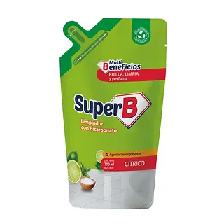 LIMPIAPISOS CITRICO SUPER B *200ML