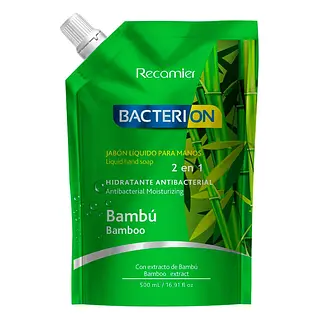 JABON LIQUIDO MANOS BAMBU BACTERION*500M