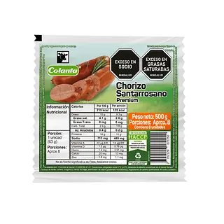 CHORIZO SANTARROSANO COLANTA *8U