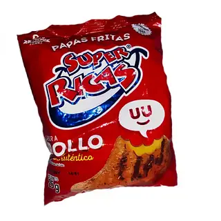SNACK PAPA POLLO SUPER RICAS * 25 GMS