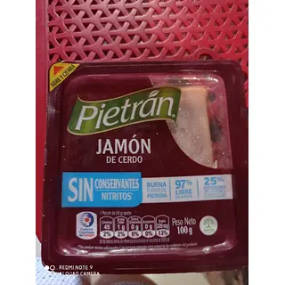 JAMON CERDO PREMIUM PIETRAN*100G
