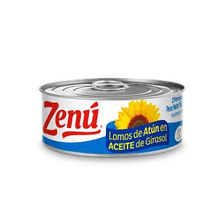 ATUN LOMITO ACEITE GIRASOL ZENU * 160G