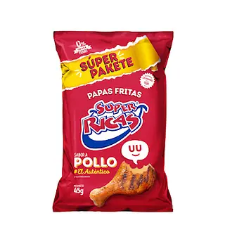 SNACK PAPA POLLO SUPER RICAS *45GR