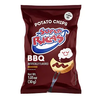 SNACK PAPA BAR BQ SUPER RICAS*30G