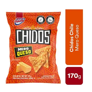 SNACK CHIDOS QUESO SUPER RICAS *170G