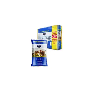LECHE LIQUIDA ENTERA ALPINA*1.1L*6U