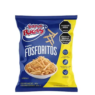 SNACK FOFORITO SUPER RICAS*160G
