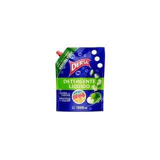 DETERGENTE LIQUIDO MANZANA DERSA*900ML