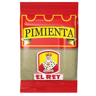 CONDIMENTO PIMIENTA POLVO EL REY *60G