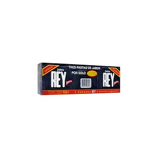 JABON BARRA DERSA REY *300GR*3U