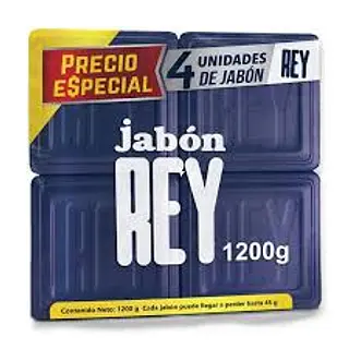 JABON BARRA DERSA REY*4U*300G