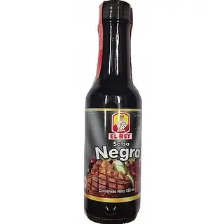 SALSA NEGRA EL REY * 155ML