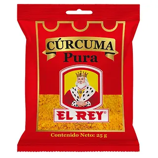 CONDIMENTO CURCUMA PURA EL REY *25G