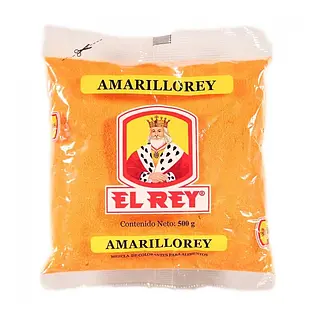 CONDIMENTO COLOR AMARILLO REY*500GR