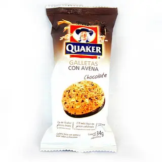 GALLETA CHOCOLATE QUAKER*34GR