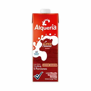 LECHE LIQUIDA SUPER CREMOSA ALQUERIA*1L