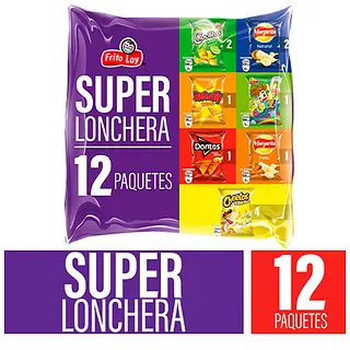 SNACK LONCHERA SURTIDA FRITO LAY*12U