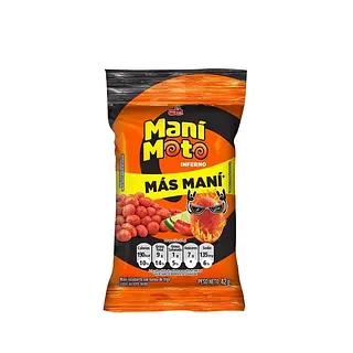 SNACK MANI MOTO INFIERNO FRITOLAY*42G