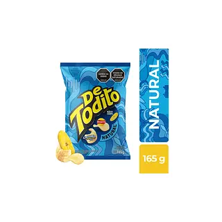 SNACK DETODITO NATURAL* 165G