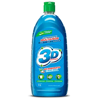 DETERGENTE LIQUIDO 3D*2LT
