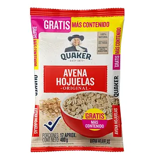 AVENA HOJUELAS QUAKER*400G