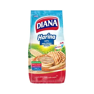 HARINA MAIZ BLANCO DIANA *500 GR