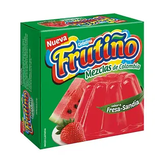 GELATINA FRESA SANDIA FRUTIÑO*14G