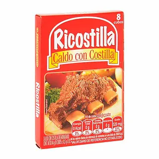 CALDO CUBO RICOSTILLA * 8U