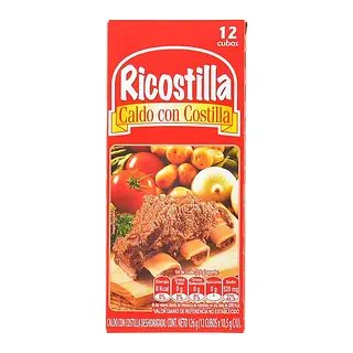 CALDO CUBO RICOSTILLA*12U