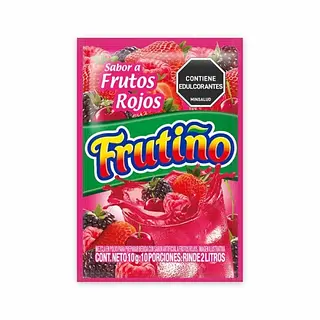 REFRESCO FRUTOS ROJOS FRUTIÑO *10GR