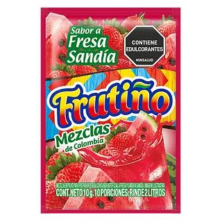 REFRESCO FRESASANDIA FRUTIÑO*10GR
