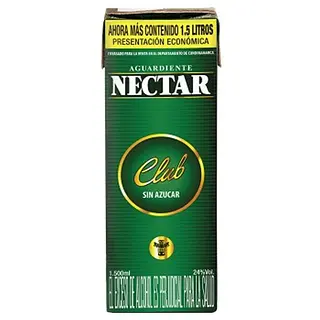 AGUARDIENTE VERDE NECTAR*1.5LT