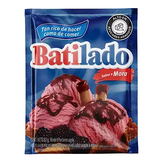 MEZCLA HELADO BATILADO MORA*82GR