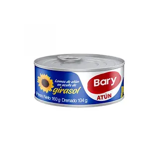 ATUN LOMITO ACEITE BARY*160G
