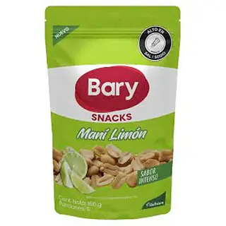 SNACK MANI LIMON BARY*150G