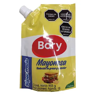 SALSA MAYONESA CON BALBULA BARY *160 GR