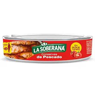 SARDINA TOMATE SOBERANA*425G