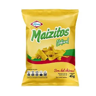 SNACK MAIZITOS NATURAL* 45G