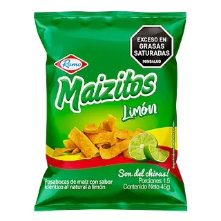 SNACK MAIZITOS LIMON RAMO * 45G
