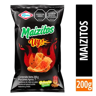 SNACK MAIZITOS HABANERO LIM RAMO *200G
