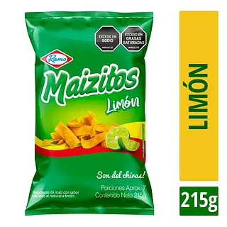 SNACK MAIZITOS LIMON RAMO *215GR