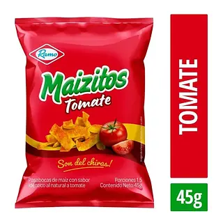 SNACK MAIZITOS TOMATE RAMO *45GR