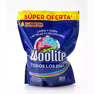 DETERGENTE LIQUIDO TODO LOS DIAS WOOLITE *1.8