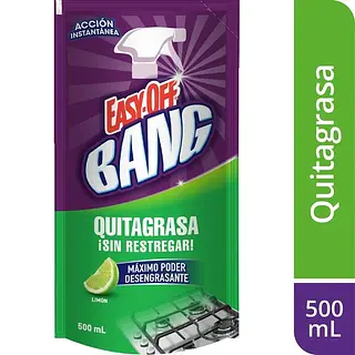 QUITAGRASA LIMON EASYOFF BOLSA BANG*500M